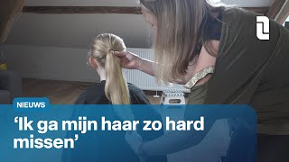 Casper spaarde drie jaar lang om zijn haar te doneren aan het goede doel 💇  L1 Nieuws [upl. by Sylvia]