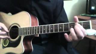 Ooh La La Cover Rod Stewart acoustic guitar Lesson [upl. by Wehttan]