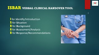 ISBAR Verbal Clinical Handover Tool [upl. by Hcirteid]