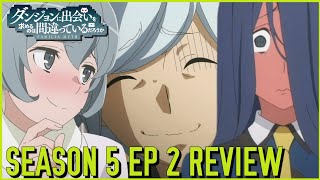 Danmachi Season 5 Ep 2 BELL GETS AN UPGRADE THE DATE WITH SYR [upl. by Comptom74]