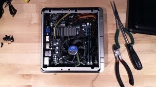 Antec ISK 110 Mini ITX Build Part 2 Time Lapse System Build [upl. by Efi]