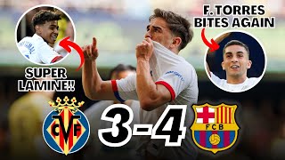 BARÇA SHINES IN A FRENETIC GAME vs VILLA REAL‼️ [upl. by Neral]