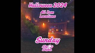 Star Stable Online 🗺️ Sunday’s Halloween Item Locations 🎃 [upl. by Anauj]