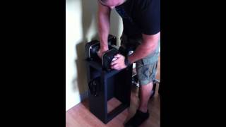 Adjustable Dumbells Quick change [upl. by Amory]