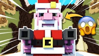 ¡PAPA NOEL LEGENDARIO ARMADO HASTA LOS DIENTES 😂😱 MINECRAFT BUILD BATTLE 15 [upl. by Levesque]