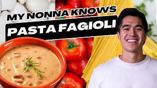 Pasta Fagioli My Italian Nonnas Way [upl. by Yelsehc]