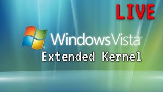 ZAPIS LIVE Instalujemy Extended Kernel  Windows Vista [upl. by Davida]