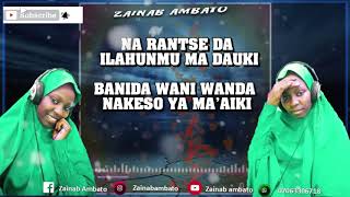 Zainab Ambato  GaniAso  video lyrics [upl. by Ainez]