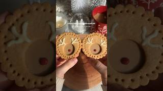 トナカイのコーヒーチョコサンドクッキー🦌🎄 PR お菓子作り christmas クリスマスクッキー cookies baking [upl. by Seavey]