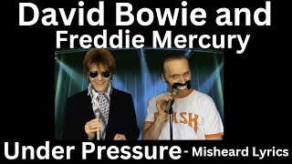 Under Pressure  David Bowie and Freddie Mercury [upl. by Nikos706]