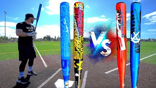 Suncoast vs Anarchy  USSSA Slowpitch Softball Bat Review Balanced ShortBarrel amp 1Piece [upl. by Cedell]