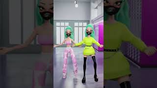 Jiggle Jiggle tiktok dance with my twin😍 jigglejiggle tiktok dance [upl. by Rizzi599]