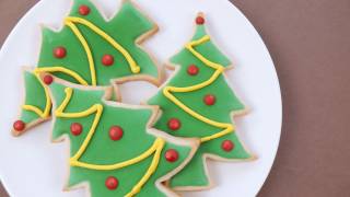 How to Decorate Christmas Sugar Cookies [upl. by Llarret344]