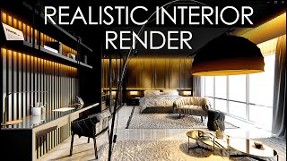 REALISTIC LUMION INTERIOR RENDER by Gui Felix [upl. by Eclud]