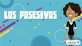 Los Posesivos versión completa  CASTELLANO  Video educativo [upl. by Anirdna]