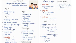 DOWN SYNDROME NOTES  PEDIATRICS ONE PAGE NOTES  4TH PROFF  MBBS [upl. by Rez705]