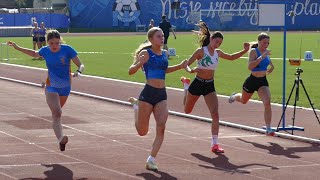 Ferk Tajda SLO 60 m Final Girls U14 802 1st Place National Championship Ptuj 2023 [upl. by Livvie]