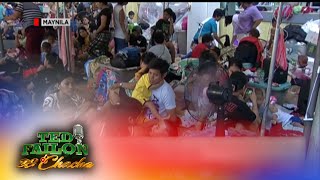 2000 nasunugang pamilya nagsisiksikan sa Delpan evacuation center [upl. by Auqinahc41]