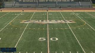 Bethpage High School vs Wantagh High School Mens JV Football [upl. by Atteuqaj]