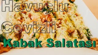 Havuçlu Cevizli Kabak Salatası Nasıl Yapılır cimenhulya [upl. by Epstein]