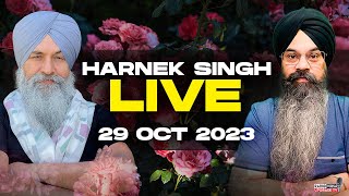 🔥HARNEK SINGH LIVE FROM UPGRADE TV STUDIO🔥 29 Oct 2023 [upl. by Hy]