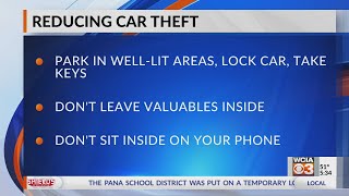 IL State Police offers tips to prevent vehicle theft [upl. by Millham]