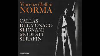 Maria Callas Mario del Monaco amp Giuseppe Modesti live in a rare Norma RAI Roma 1955 [upl. by Gorlicki]