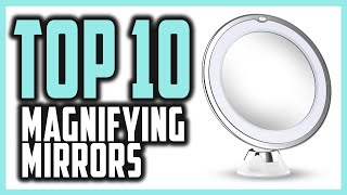 Best Magnifying Mirror Reviews In 2023  Top 10 Coolest Magnifying Mirrors To Get Flawless Looks [upl. by Rusel]