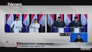 Full Debat Final Capres dan Cawapres Pemilu 2019 Part 05  Pemilu Rakyat 1304 [upl. by Strickman]