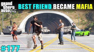 OUR BEST FRIENDS BECAME MAFIA  GTA V GAMEPLAY 177 [upl. by Evangelina]