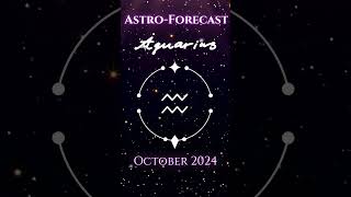 ♒ AQUARIUS October 2024 Career Breakthroughs Money Flows amp Cosmic Innovation 💫💼💰 Scorpio Seaso [upl. by Anthe]