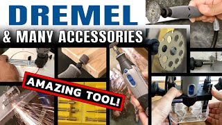 Dremel amp Many Amazing Accessories  Unboxing  Review  Demo Of Uses  XDIY [upl. by Nosnehpets]