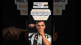 CONCEICAO DOVREBBE PARTIRE DALLA PANCHINADERBY JUVENTUS TORINO calcio juventus [upl. by Tigges]