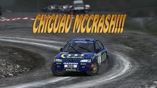 Chiguau McCrash en Gales  Dirt Rally Live [upl. by Eycats687]