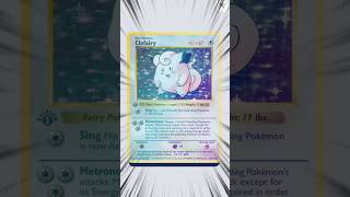 Pokémon Base Set  Clefairy 1st Edition Revealed pokemon pokemoncards pokemontcg [upl. by Dougald]