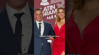 Alejandro Sanz con su nueva novia en los Latin GRAMMY [upl. by Fredericka]