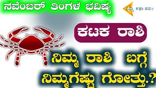 karka Rashi bhavishya  Dina bhavishya  Rashi Jyotishya Kannada NimmKathaParva18 [upl. by Trebo]