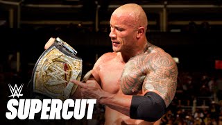 The Rock’s championship wins WWE Supercut [upl. by Narhet758]