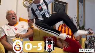 BEŞİKTAŞ 5 ATTI MÜMTAZREİS KRİZ GEÇİRDİ GALATASARAY 05 BEŞİKTAŞ beşiktaş galatasaray süperkupa [upl. by Rolyks399]