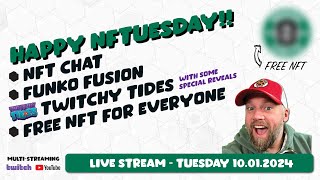 Happy NFTuesday Twitchy Tides Reveals  NFT Fun [upl. by Killy313]