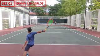 ATS Ryu Cup Singles  2X Apr 2024  Orchard Scotts  45 Tennis [upl. by Arbed174]