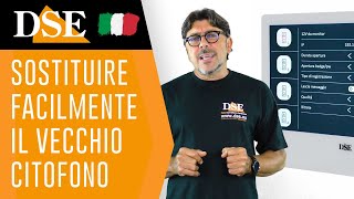 Come sostituire un vecchio citofono con un videocitofono IP touchscreen su due fili con wifi e app [upl. by Ahto643]