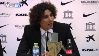 Guillermo Ochoa quotEs un sueño cumplidoquot [upl. by Muncey48]