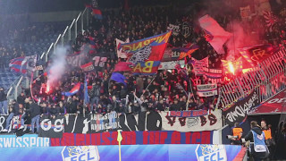 FC Luzern  FC Basel 12  Stimmung nach Abpfiff [upl. by Llenra522]