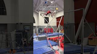 I tried a banned gymnastics move 💀 the “deTh loop” 😳 gymnast gymnastics sports olympics fail [upl. by Silvanus]