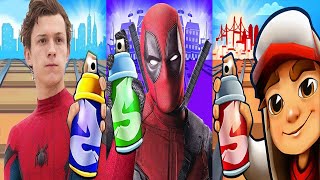 Subway Surfers Istanbul 2024 unlock Rahi Istanbul Surfer vs Spiderman vs Deadpool Run Gameplay HD [upl. by Snowber]