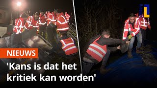 Maatregelen getroffen tegen mogelijke overstroming van de Roer in Vlodrop 😱 1Limburg [upl. by Ahsead123]