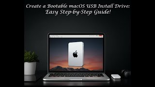 Create a Bootable macOS USB Install Drive Easy StepbyStep Guide [upl. by Riay109]