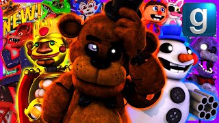 Gmod FNAF  Review  Brand New Gmod FNAF Bundle Pack Part 1 [upl. by Portwine]