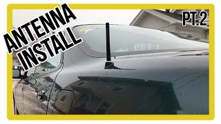 Acura Integra Build Part 2  How to Fix Integra Antenna  Shorty Antenna Install [upl. by Gavrila]